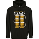 Check Out My Beer Six Pack Funny Alcohol Childrens Kids Hoodie Black