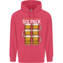 Check Out My Beer Six Pack Funny Alcohol Childrens Kids Hoodie Heliconia