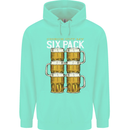 Check Out My Beer Six Pack Funny Alcohol Childrens Kids Hoodie Peppermint