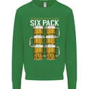 Check Out My Beer Six Pack Funny Alcohol Kids Sweatshirt Jumper Irish Green