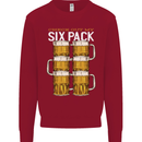 Check Out My Beer Six Pack Funny Alcohol Kids Sweatshirt Jumper Red