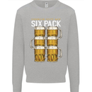 Check Out My Beer Six Pack Funny Alcohol Kids Sweatshirt Jumper Sports Grey