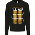Check Out My Beer Six Pack Funny Alcohol Mens Sweatshirt Jumper Black