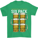Check Out My Beer Six Pack Funny Alcohol Mens T-Shirt 100% Cotton Irish Green