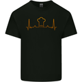 Chef Pulse Cook Cooking Hat Baker Baking Kids T-Shirt Childrens Black