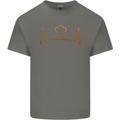 Chef Pulse Cook Cooking Hat Baker Baking Kids T-Shirt Childrens Charcoal