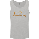 Chef Pulse Cook Cooking Hat Baker Baking Mens Vest Tank Top Sports Grey
