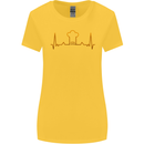 Chef Pulse Cook Cooking Hat Baker Baking Womens Wider Cut T-Shirt Yellow