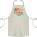 Chemistry You're Over Reacting Science Geek Cotton Apron 100% Organic Natural