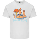 Chemistry You're Over Reacting Science Geek Mens Cotton T-Shirt Tee Top White