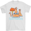 Chemistry You're Over Reacting Science Geek Mens T-Shirt 100% Cotton White