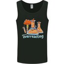 Chemistry You're Over Reacting Science Geek Mens Vest Tank Top Black