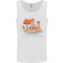 Chemistry You're Over Reacting Science Geek Mens Vest Tank Top White