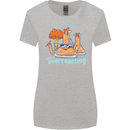 Chemistry You're Over Reacting Science Geek Womens Wider Cut T-Shirt Sports Grey