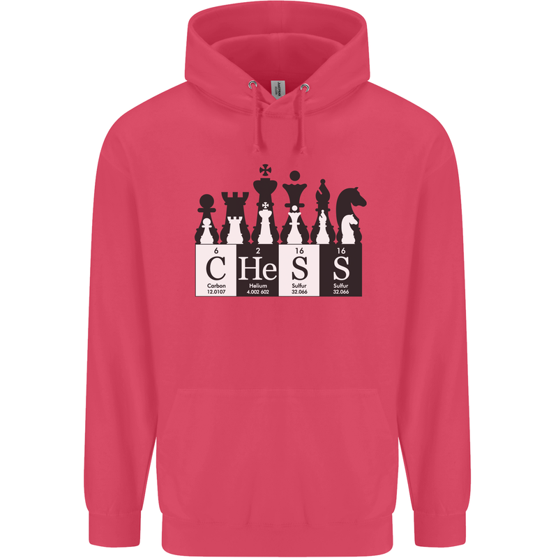 Chess Elements Periodic Table Childrens Kids Hoodie Heliconia