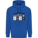 Chess Elements Periodic Table Childrens Kids Hoodie Royal Blue