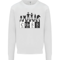 Chess Elements Periodic Table Kids Sweatshirt Jumper White