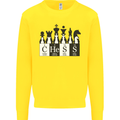 Chess Elements Periodic Table Kids Sweatshirt Jumper Yellow