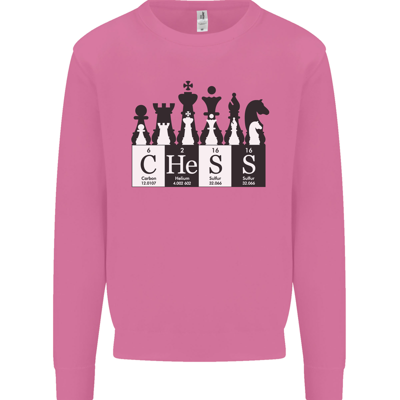 Chess Elements Periodic Table Mens Sweatshirt Jumper Azalea