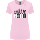 Chess Elements Periodic Table Womens Wider Cut T-Shirt Light Pink