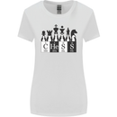 Chess Elements Periodic Table Womens Wider Cut T-Shirt White
