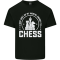 Chess Mental Energy Kids T-Shirt Childrens Black