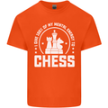 Chess Mental Energy Kids T-Shirt Childrens Orange