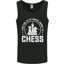Chess Mental Energy Mens Vest Tank Top Black