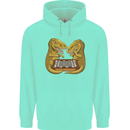 Chess T-Rex Dinosaur Childrens Kids Hoodie Peppermint