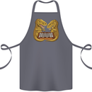 Chess T-Rex Dinosaur Cotton Apron 100% Organic Steel