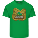 Chess T-Rex Dinosaur Kids T-Shirt Childrens Irish Green