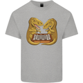 Chess T-Rex Dinosaur Mens Cotton T-Shirt Tee Top Sports Grey