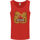 Chess T-Rex Dinosaur Mens Vest Tank Top Red