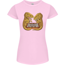 Chess T-Rex Dinosaur Womens Petite Cut T-Shirt Light Pink