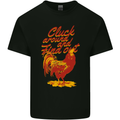 Chicken Cluck Around and Find Out Kids T-Shirt Childrens Black