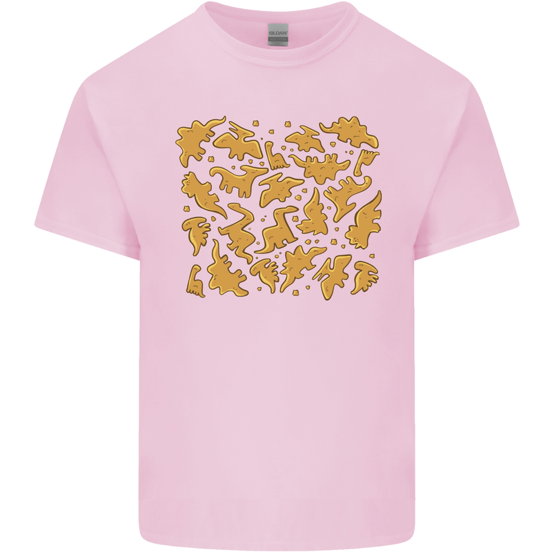 Chicken Nugget Dinosaurs Kids T-Shirt Childrens Light Pink