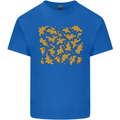 Chicken Nugget Dinosaurs Kids T-Shirt Childrens Royal Blue