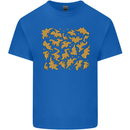 Chicken Nugget Dinosaurs Kids T-Shirt Childrens Royal Blue