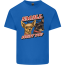 Chihuahua Small But I Will Fight You Dog Kids T-Shirt Childrens Royal Blue