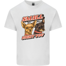 Chihuahua Small But I Will Fight You Dog Kids T-Shirt Childrens White