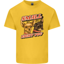 Chihuahua Small But I Will Fight You Dog Kids T-Shirt Childrens Yellow