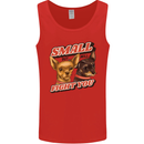 Chihuahua Small But I Will Fight You Dog Mens Vest Tank Top Red