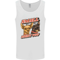 Chihuahua Small But I Will Fight You Dog Mens Vest Tank Top White
