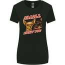 Chihuahua Small But I Will Fight You Dog Womens Wider Cut T-Shirt Black