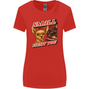 Chihuahua Small But I Will Fight You Dog Womens Wider Cut T-Shirt Red