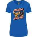 Chihuahua Small But I Will Fight You Dog Womens Wider Cut T-Shirt Royal Blue