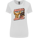 Chihuahua Small But I Will Fight You Dog Womens Wider Cut T-Shirt White