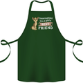 Chihuahuas Are a Girls Best Friend Cotton Apron 100% Organic Forest Green