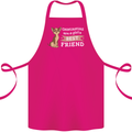 Chihuahuas Are a Girls Best Friend Cotton Apron 100% Organic Pink