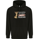 Chihuahuas Are a Girls Best Friend Mens 80% Cotton Hoodie Black